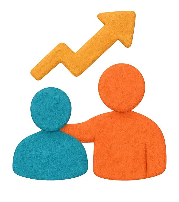 Icon representing coaches and facilitators