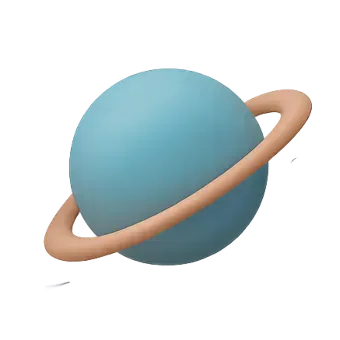 Planet icon illustrating orbit insights